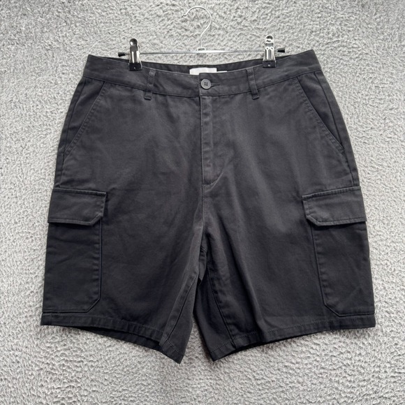 Topman Cargo Shorts‎ Black 32 - Picture 1 of 3